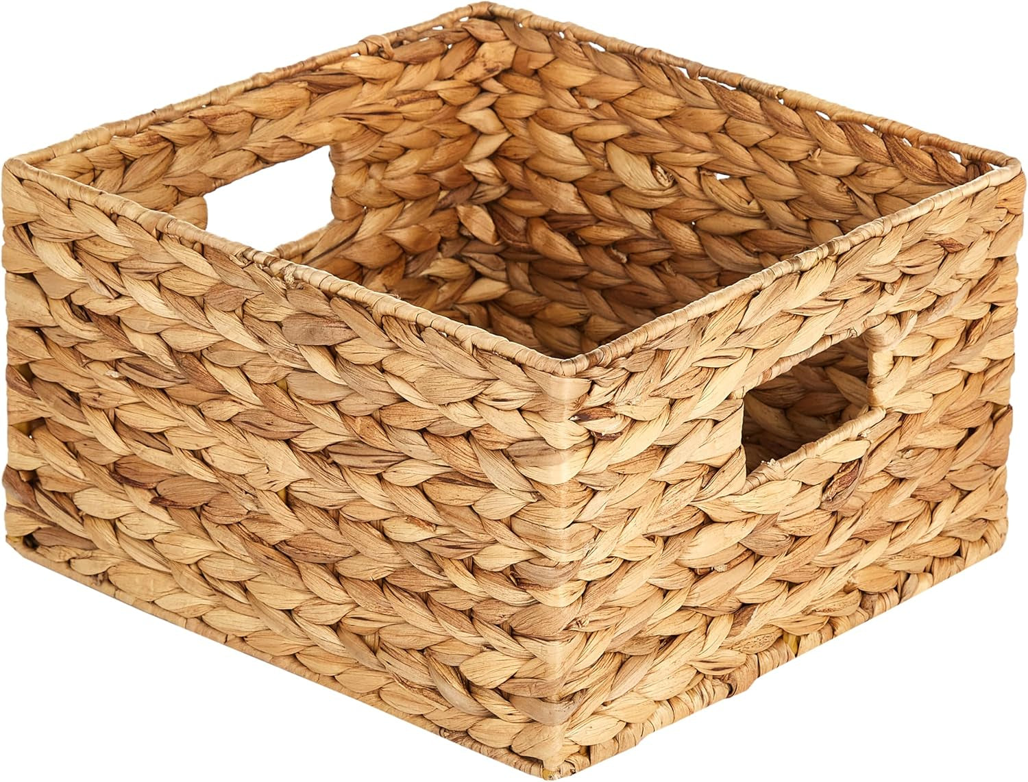 Nesting Banana Leaf Baskets Set, Multisize, 3-Pack, Natural Finish